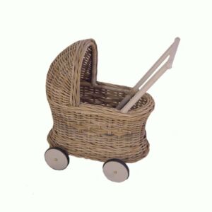 Poppenwagen Carmen 60x35x62 in Grey rotan