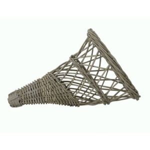 Hoorn des Overvloeds 60X40 in Grey rotan