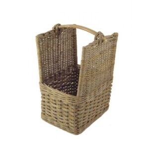 Krantenmand 35x30x53 in Grey rotan