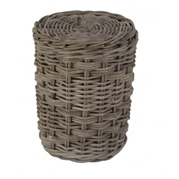 Toiletmandje 25x35 in Grey rotan