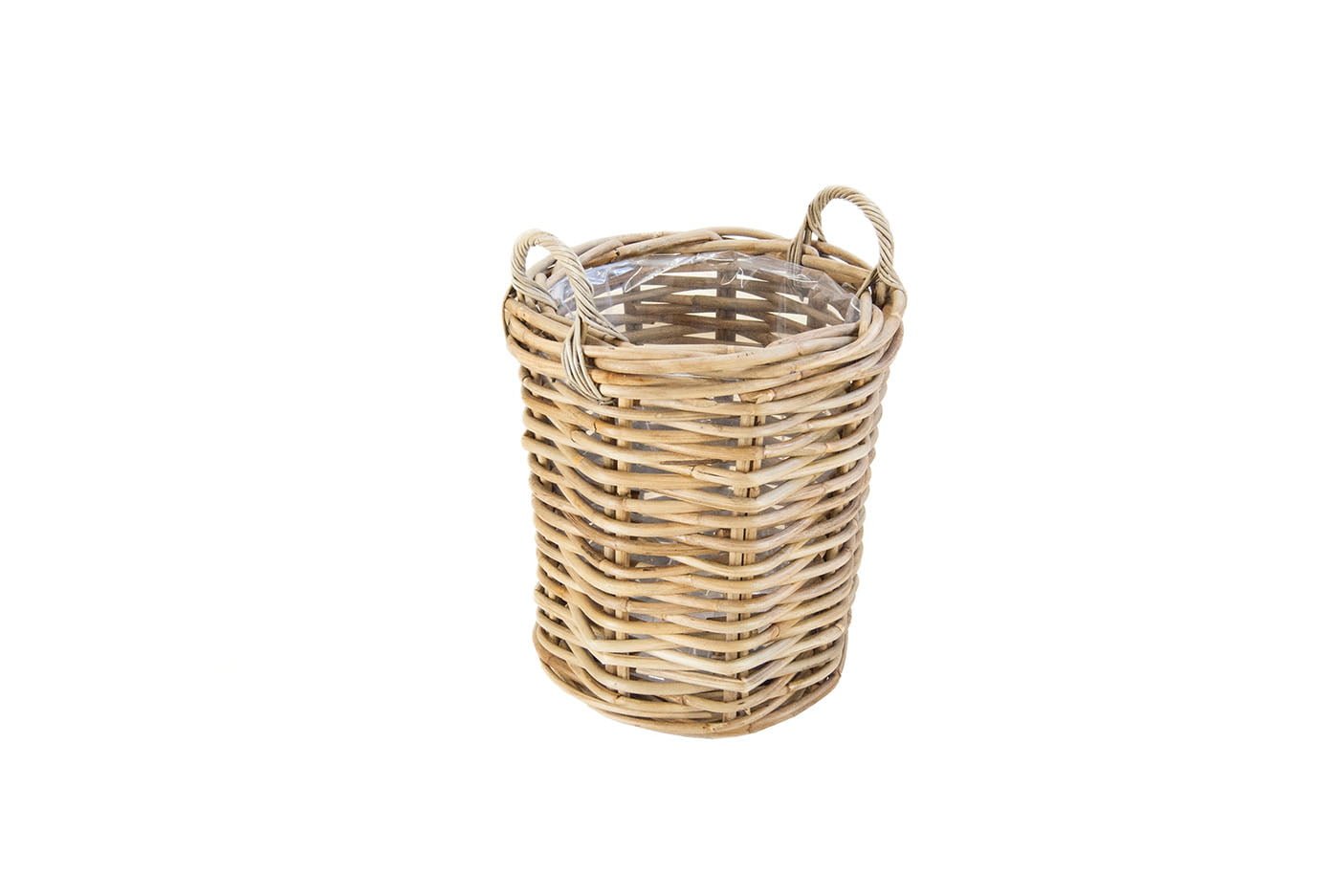 Reuzenmand rond dia 60 cm & dia 50 cm CL Rotan - Afbeelding 2