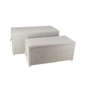 Opbergmand Wendy 90x40x40 & 100x50x50 Wit