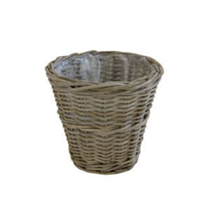 Papiermandje van Grey rotan