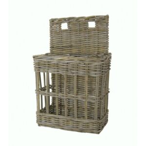 Stokbroodmand rechthoek 45X26X70 in Grey rotan
