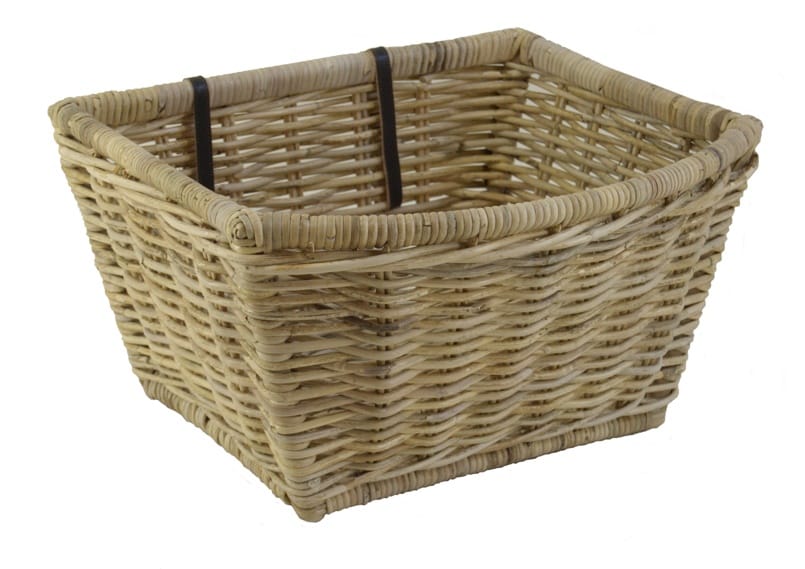 Fietsmand Silfra in Naturel Rotan