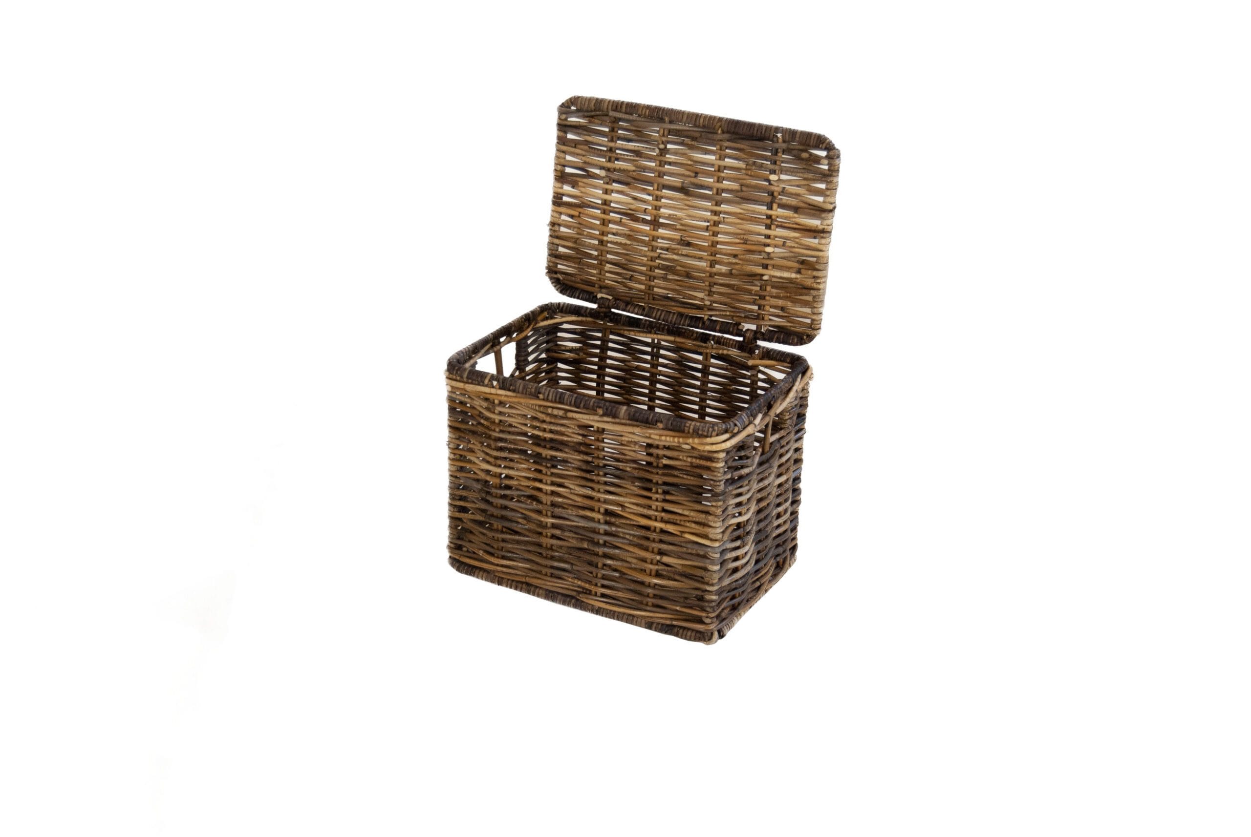 Opbergmand 37x26x30 & 47x34x35 & 55x40x40 in Brown Rotan - Afbeelding 3