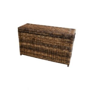 Opbergmand hoog 95x30x55 & 110x40x65 in Brown rotan